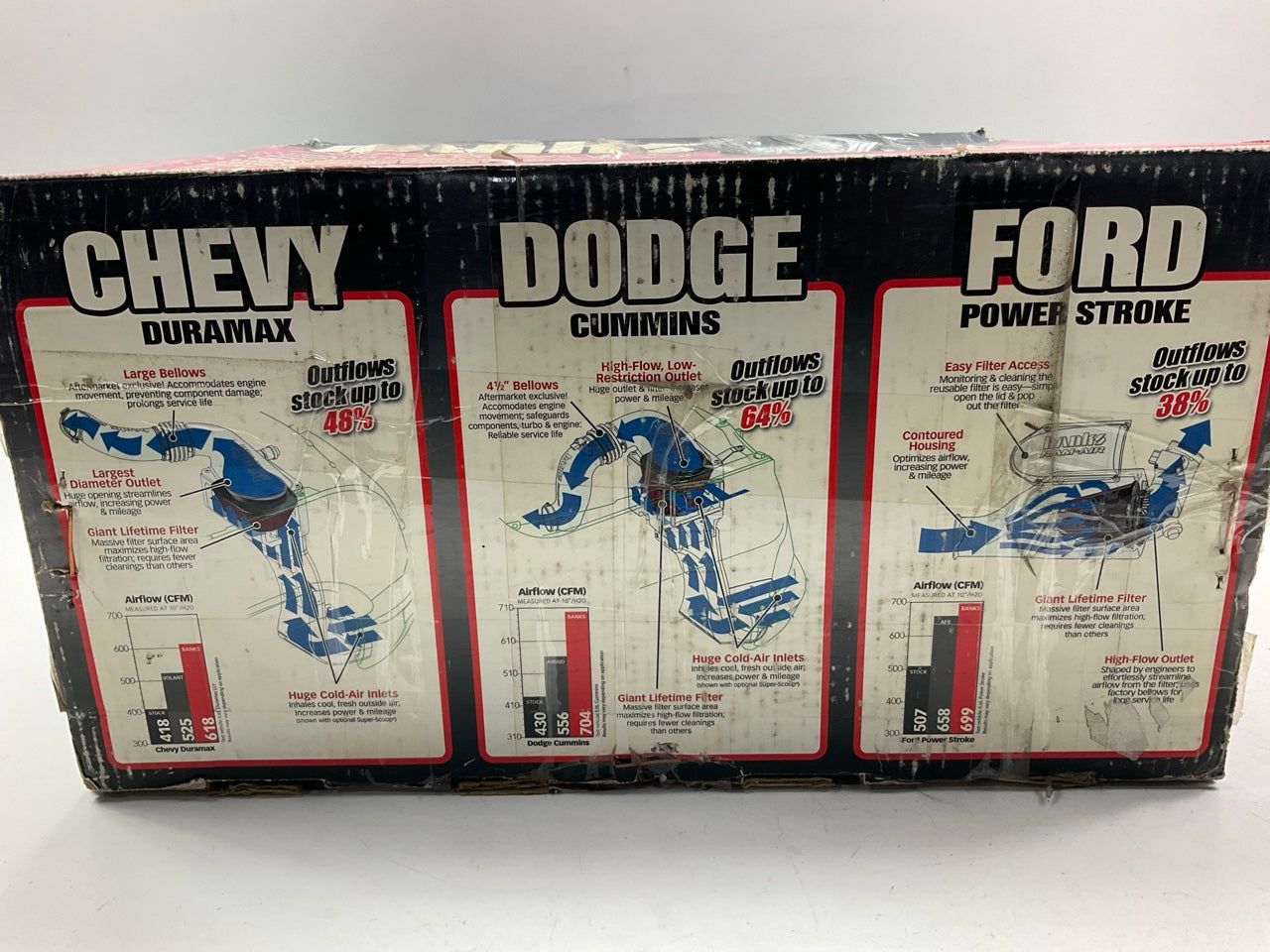Missing Hardware & Damaged Filter - Banks 42155 Cold Air Intake System Kit