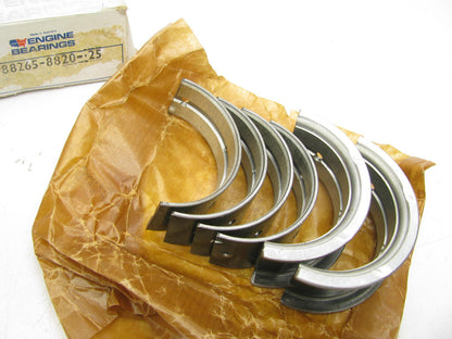 MAIN BEARING Set  .25mm FOR SUBARU EA63 1.4L OHV 8V Carb 1400 1973-1976
