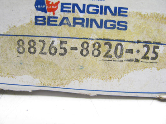 MAIN BEARING Set  .25mm FOR SUBARU EA63 1.4L OHV 8V Carb 1400 1973-1976