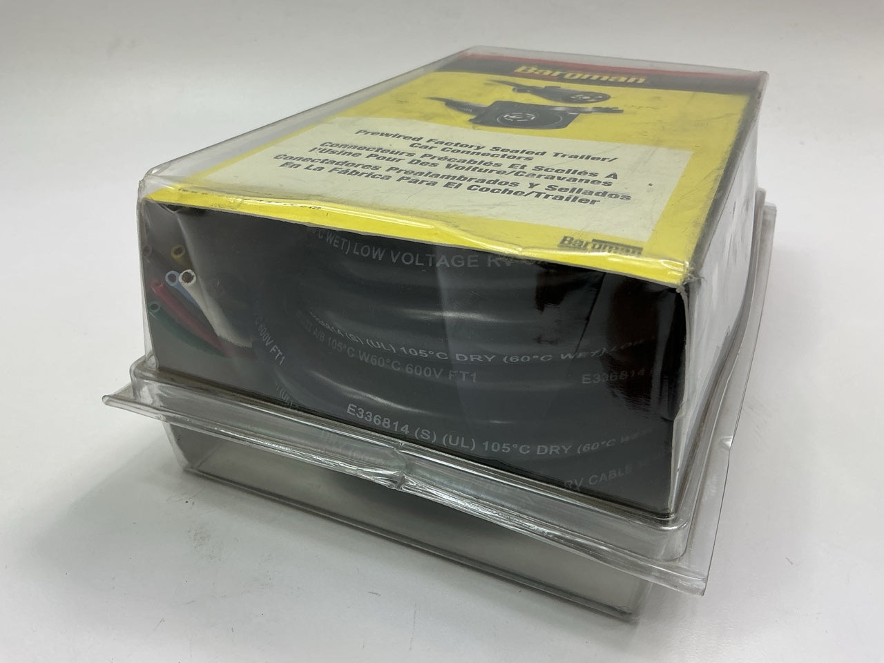 BARGMAN 5067003 7-Way Connector Trailer End Cable, 8' Length Wire  8 Feet