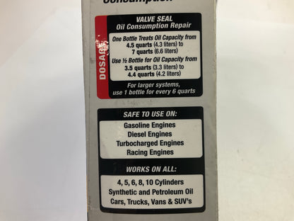 Bars VS1 Stop Valve Stem Seal Leaks Oil Consumption Repair Sealer - 16.9 Oz