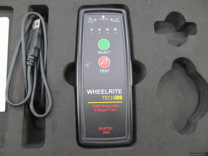 Bartec TECH300 TPMS Tool - Missing Parts - Sold AS IS-