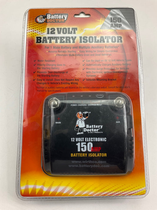Battery Doctor 20092 Battery Isolator, 12V 150 Amp