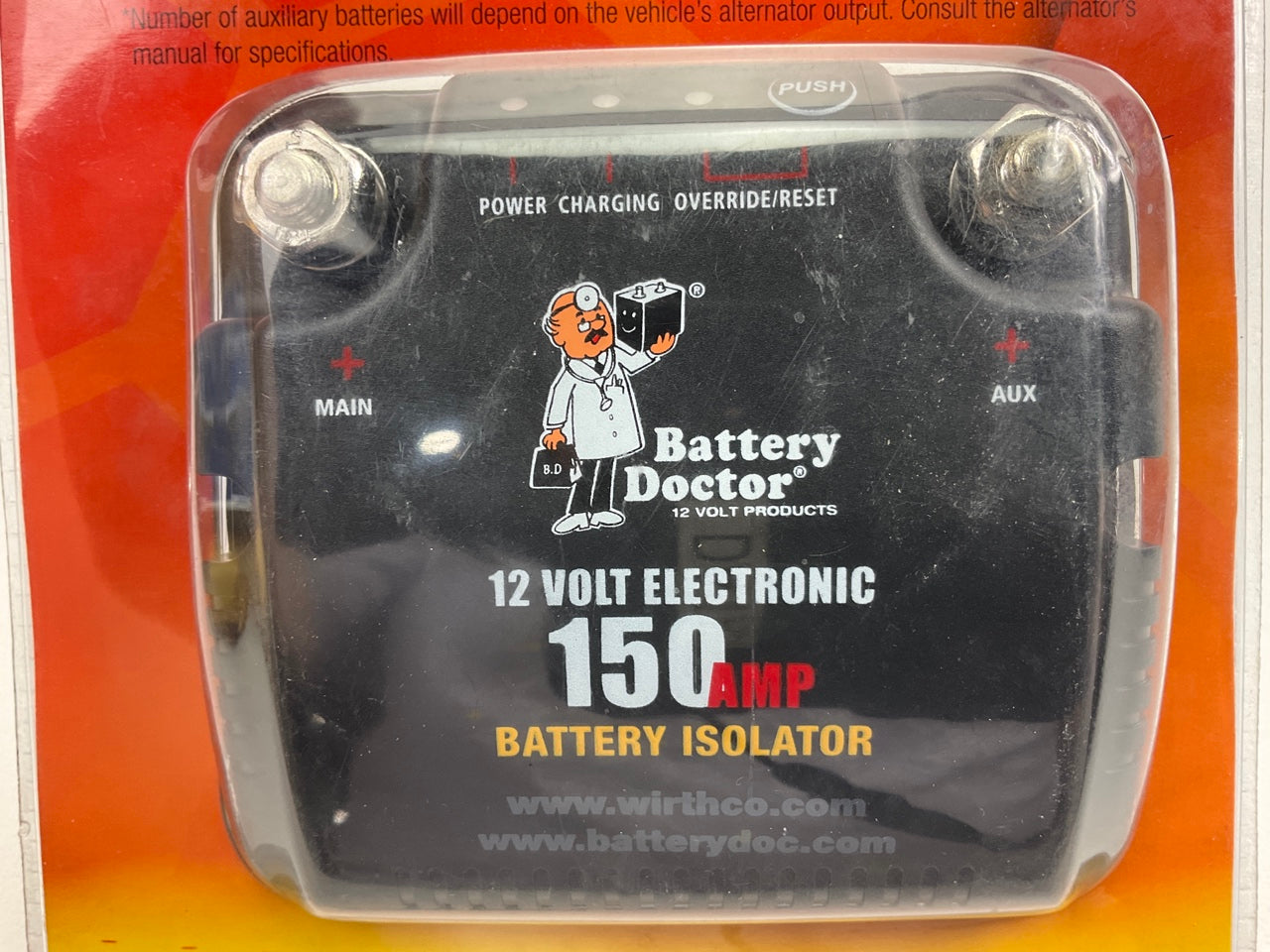 Battery Doctor 20092 Battery Isolator, 12V 150 Amp