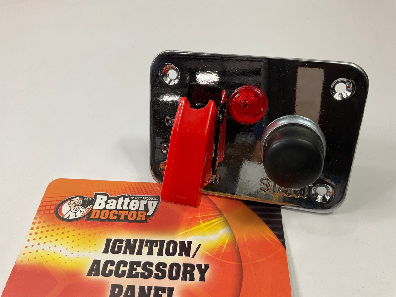 Battery Doctor 20280 Start / Ignition Switch Panel With Push-button Race Start