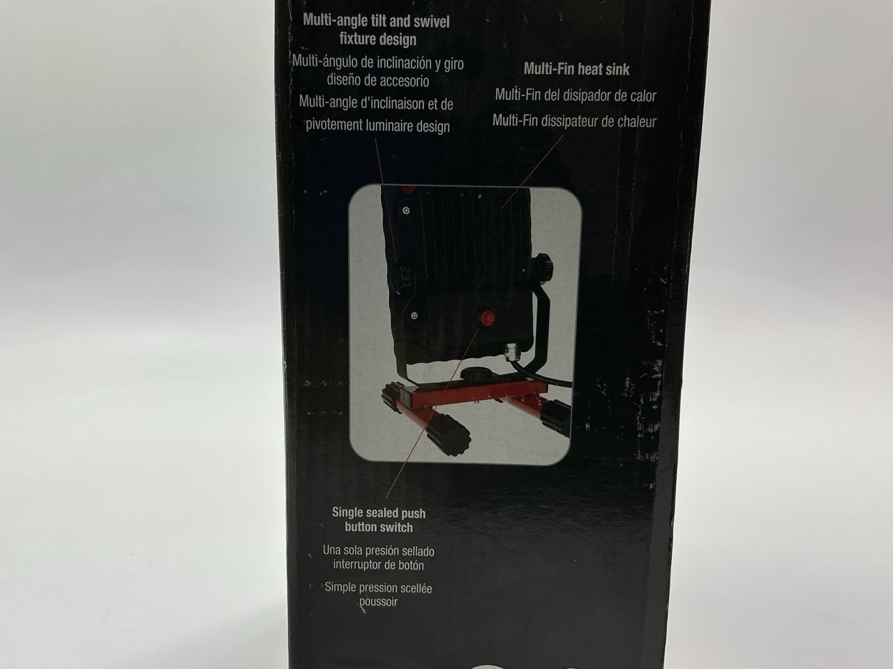 Bayco SL-1512 2,200 Lumen LED Single Fixture Work Light, 6' Cord
