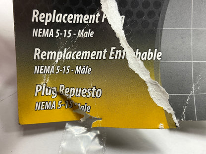 Bayco SL-151 Replacement Plug - NEMA 5-15 - Male