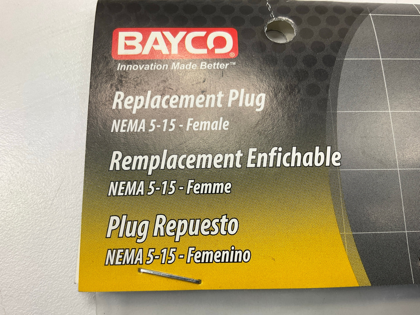 Bayco SL152 15A 15 Amp Replacement Plug Sealed Heavy Duty Electrical Repair