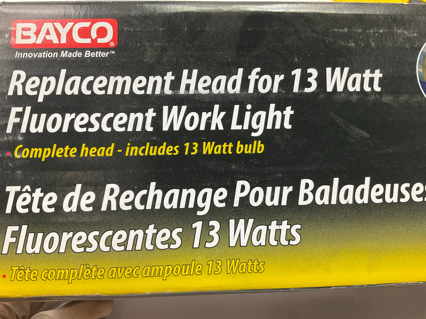 Bayco SL-200 Replacement Head For 13 Watt Fluorescent Work Light Lamp