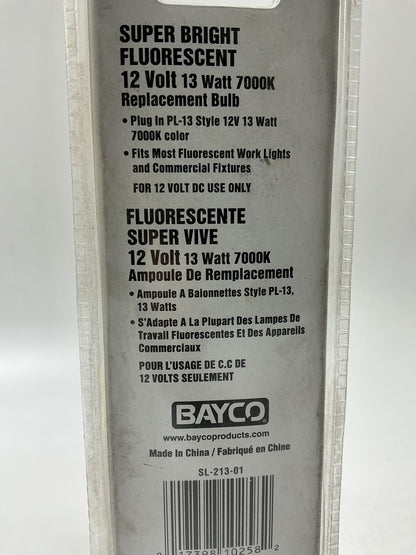 Bayco SL-213 Replacement 13w Fluorescent Bulb For 9000 Series