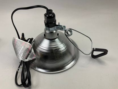 Bayco SL-300 8.5-inch Clamp Light Lamp With Aluminum Reflector W/ 6ft Cord