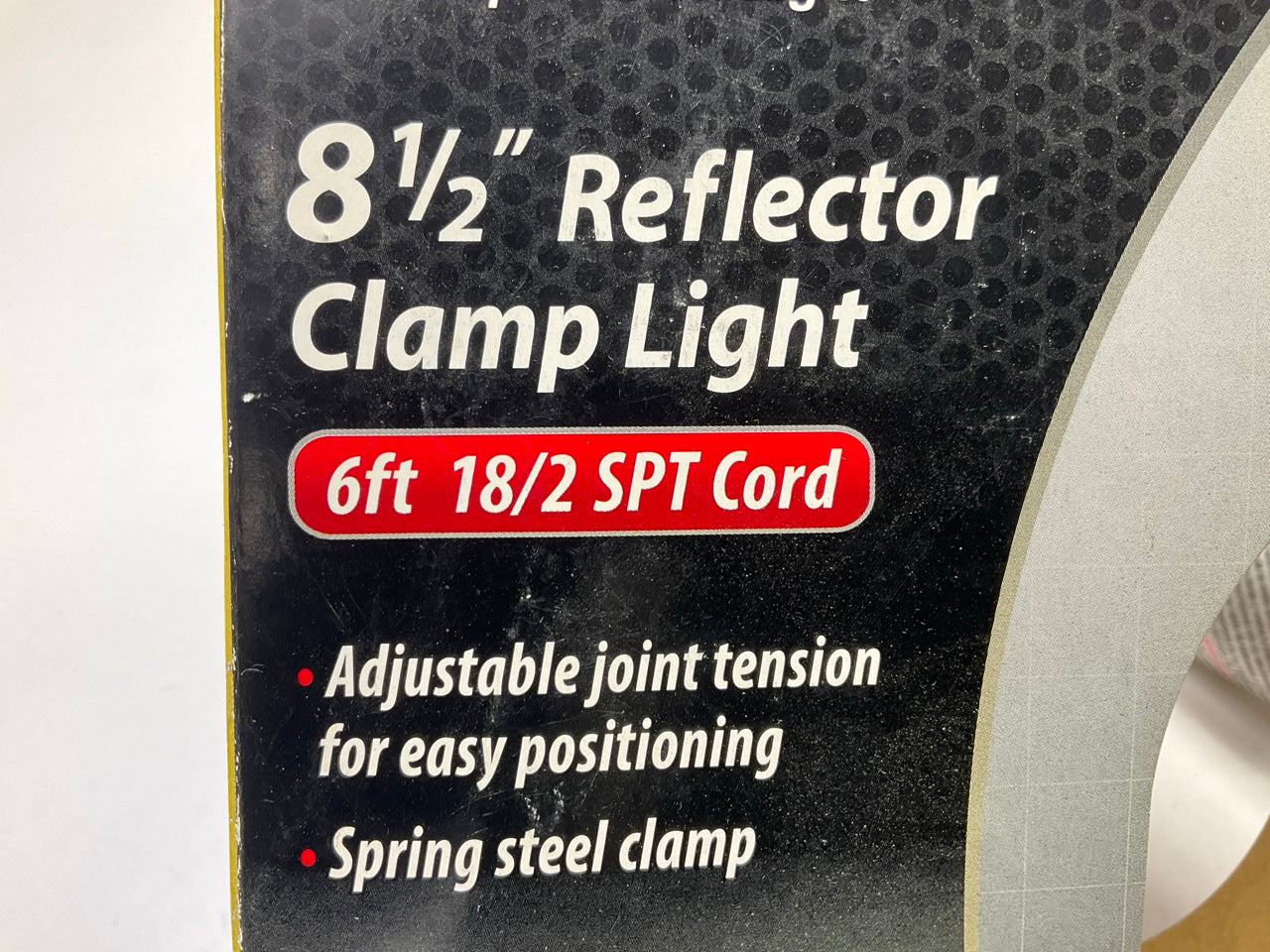 Bayco SL-300 8.5-inch Clamp Light Lamp With Aluminum Reflector W/ 6ft Cord