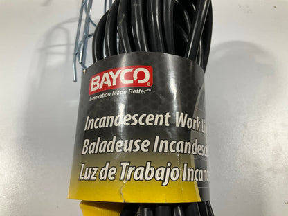 Bayco SL-425A  Incandescent Work Light With Metal Guard And Single Outlet