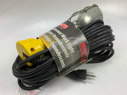 Bayco SL426 Incandescent Work Light Lamp W/metal Guard, 50 Feet Cable (NO BULB)