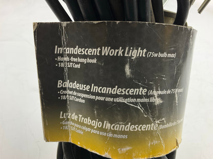 Bayco SL426 Incandescent Work Light Lamp W/metal Guard, 50 Feet Cable (NO BULB)