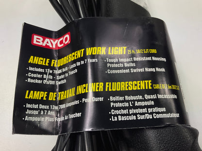 Bayco SL-563 Black Work Light Mechanic's Lamp Fluorescent, 13 Watts - GREAT GIFT