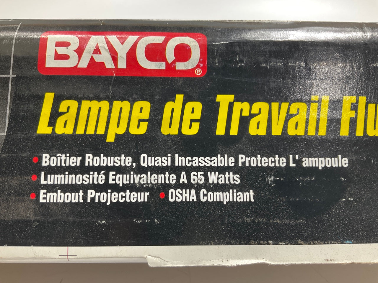 Bayco SL676 Fluorescent Work Light Spotlight Spot Lamp With 25' Cord