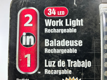 Bayco SLR-2134 Professional 30 LED Dual Function Rechargeable Work Light Lamp