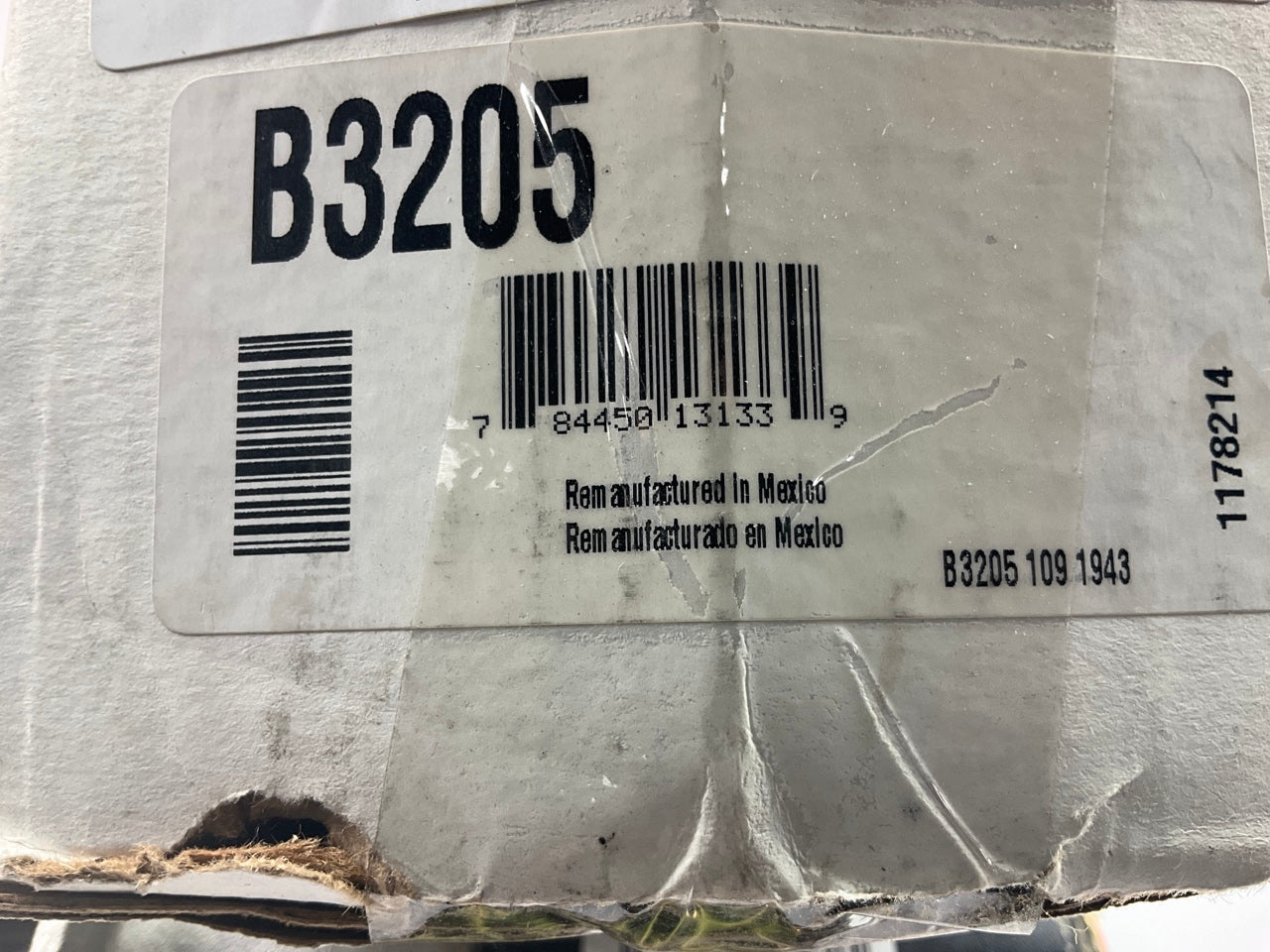 REMAN - BBB Industries B3205 Starter 10T 12V