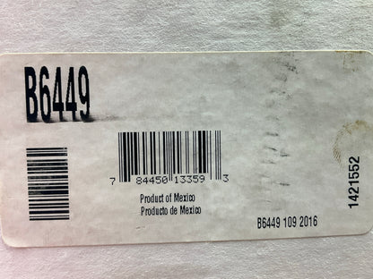 Has SOME DISCOLORATION FROM STORAGE - REMAN. BBB B6449 Starter