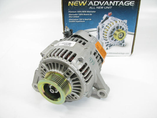 Bbb Industries N13809 Alternator For 2000 TJ Wrangler 4.0L 242 L6 117 Amps