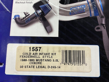 BBK Performance 1557 Cold Air Intake System Kit For 1986-93 Ford Mustang 5.0L V8