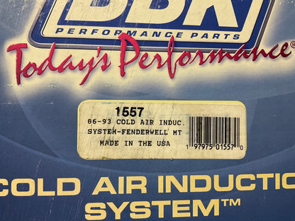 BBK Performance 1557 Cold Air Intake System Kit For 1986-93 Ford Mustang 5.0L V8