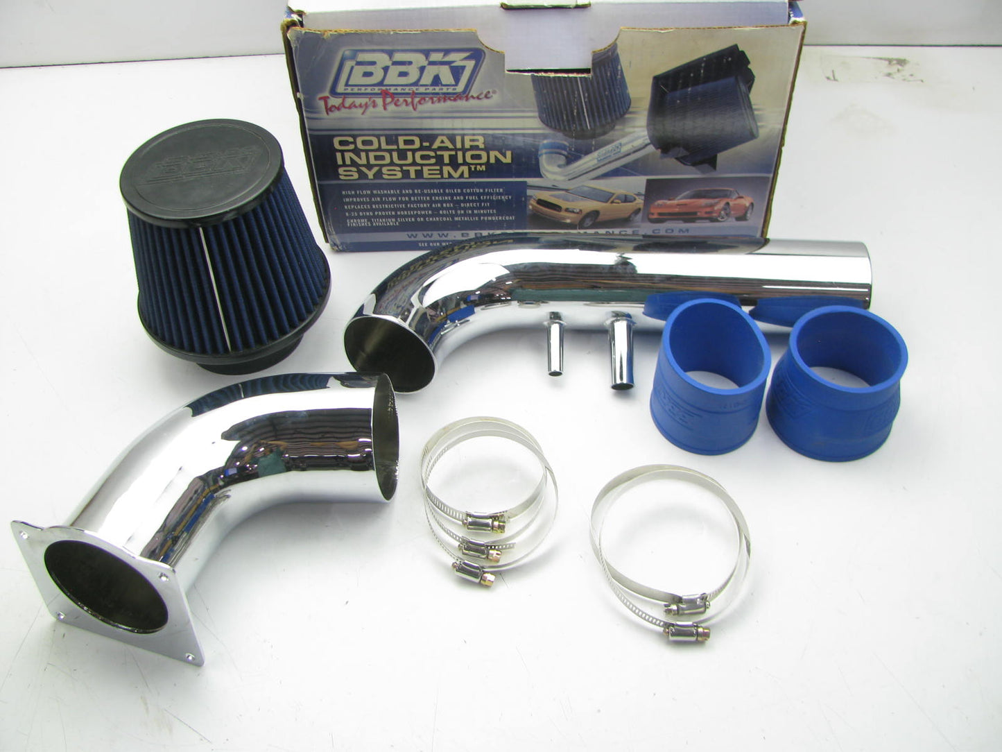 BBK 1718 Performance Cold Air Intake System Kit For 1996-2004 Mustang GT 4.6L V8