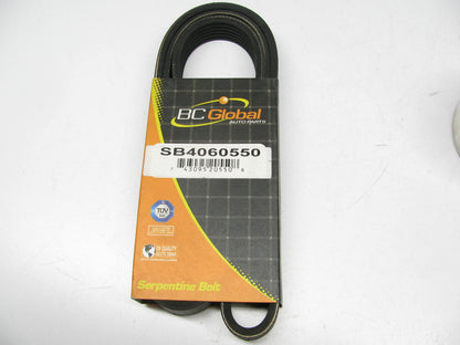 Bc Global SB4060550 Serpentine Belt - 0.84'' X 55.00'' - 6 Ribs  4060550