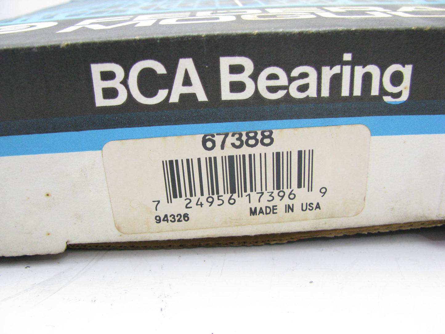 BCA 67388 J Series Single Row Tapered Roller Bearing