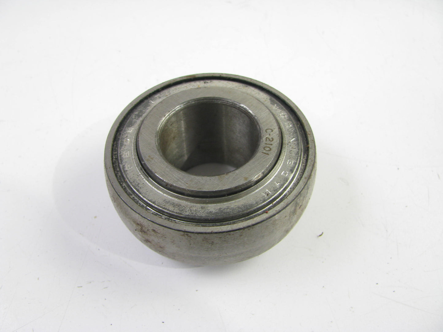 BCA WPS101GRC Spherical Ball Bearing W/ Collar - 2.4409'' OD X 1.0625'' ID X 1.906