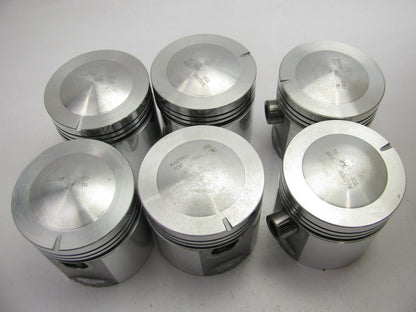 Beck Arnley 012-2416 Engine Piston & Ring Set - Standard 1967-83 Jaguar 4.2L L6