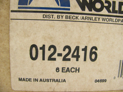 Beck Arnley 012-2416 Engine Piston & Ring Set - Standard 1967-83 Jaguar 4.2L L6