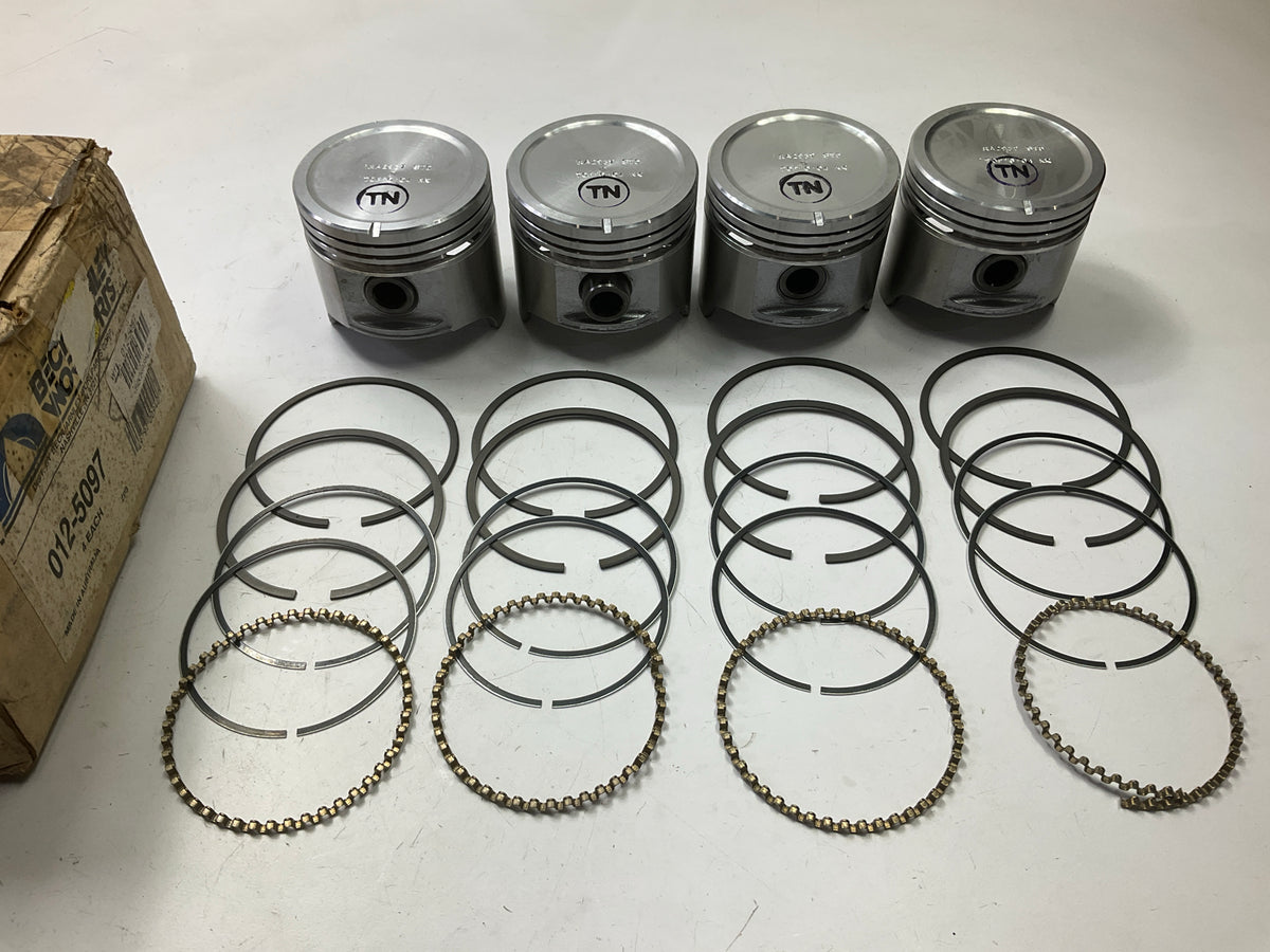 Beck Arnley 012-5097 STD Piston Set With Rings