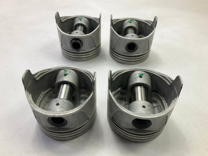 (4) Beck Arnley 012-5199 STD Pistons W/Rings 89-93 Isuzu Amigo 86-94 Pickup 2.3L