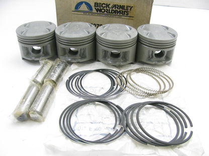 Beck Arnley 012-5278 Engine Piston Kit Set For 1988-1995 Honda 1.5L I4