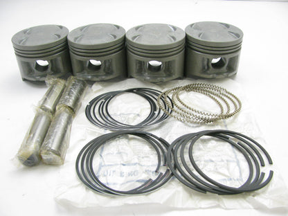 Beck Arnley 012-5278 Engine Piston Kit Set For 1988-1995 Honda 1.5L I4