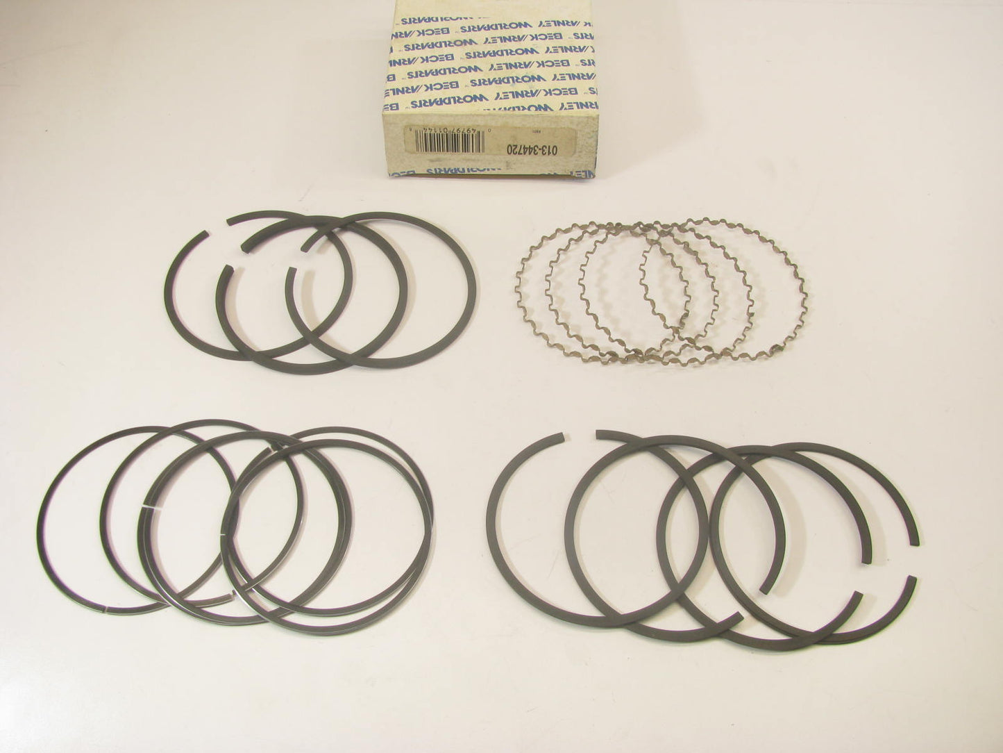 Beck Arnley 013-344720 Engine Piston Rings .020'' For 1982-83 Chrysler 2.2L 2.6L