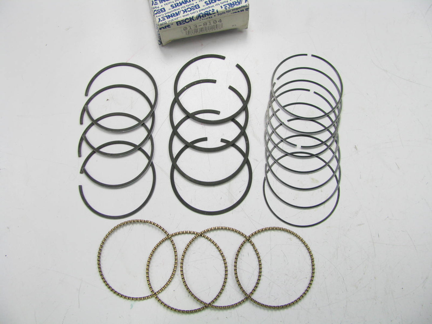 Beck Arnley 013-8104 Engine Piston Rings - Standard for 82-87 Honda Civic 1.5L