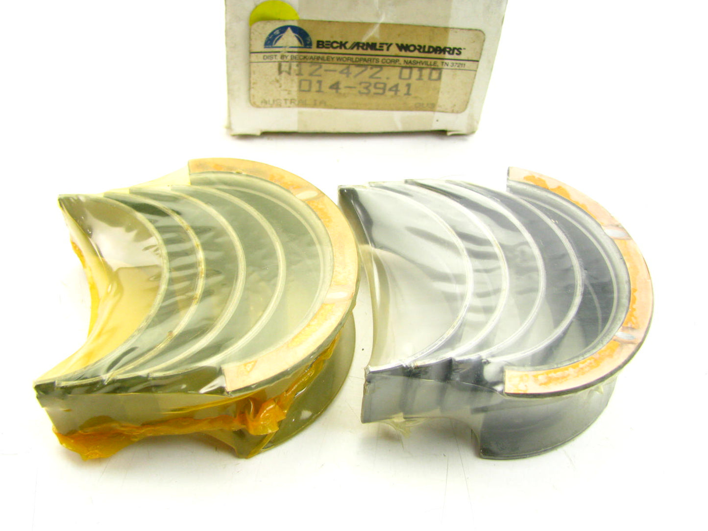 Beck Arnley 014-3941 Main Bearings .25mm For 1974-1989 Datsun L20B Z20 Z22 Z24