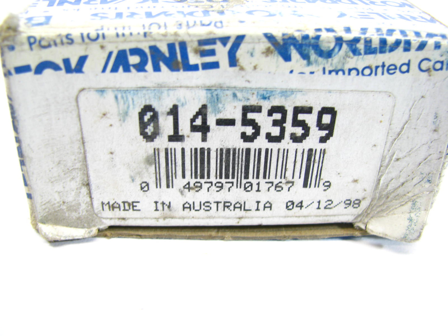 Beck Arnley 014-5359 Connecting Rod Bearings - Standard 1972-85 GM Isuzu 1.8L-L4