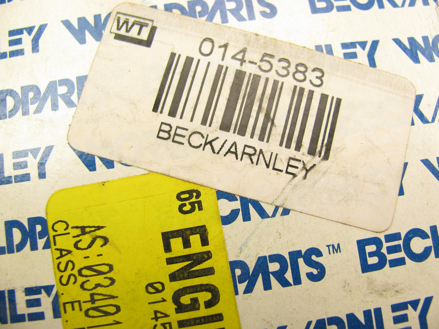 Beck Arnley 014-5383 Main Bearings - Standard 1972-1987 GM Isuzu 1.8L 1.9L-L4