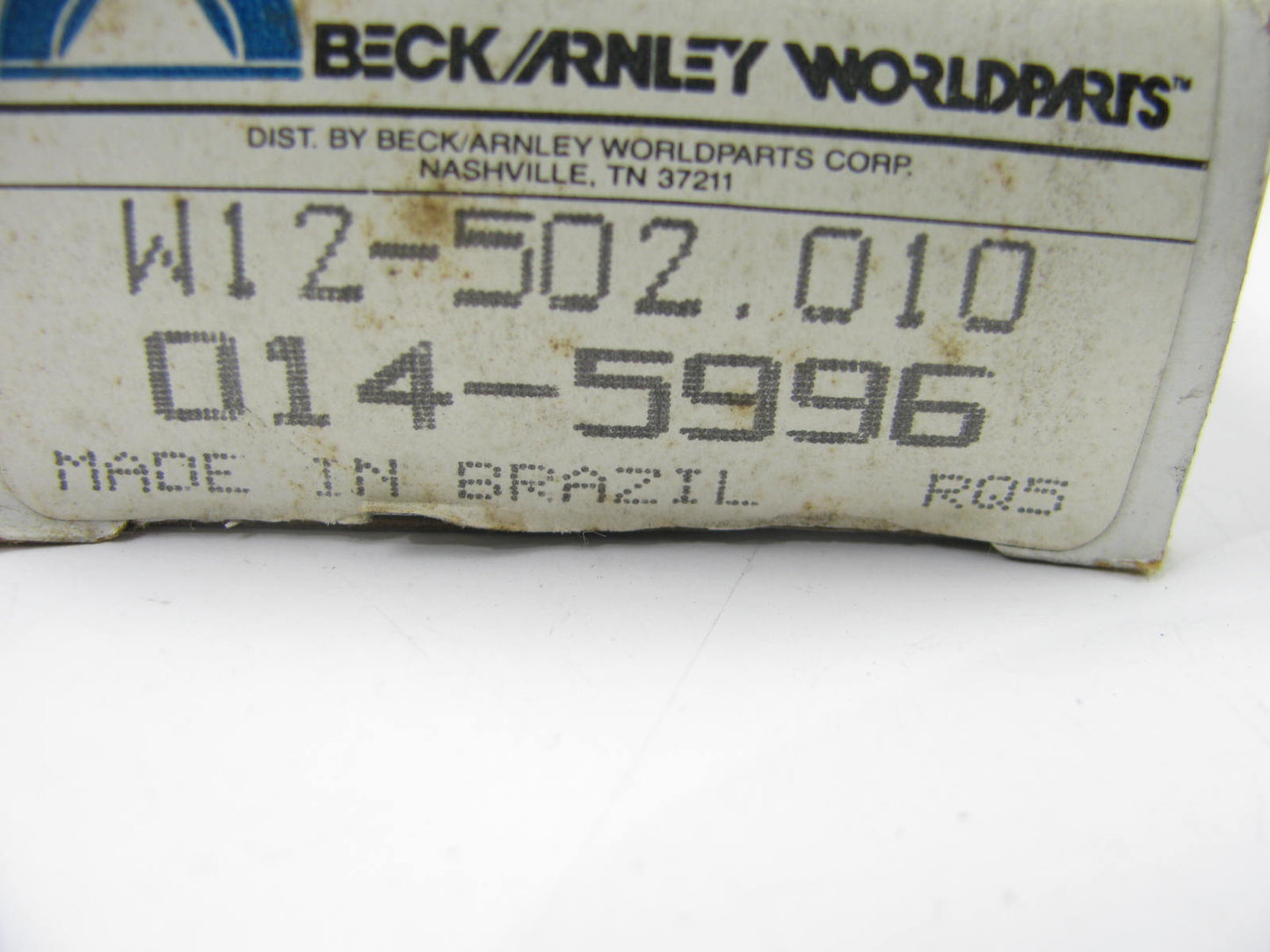Beck Arnley 014-5996 Connecting Rod Bearings .010'' 1962-1991 VW 1.5L 1.6L 2.1L