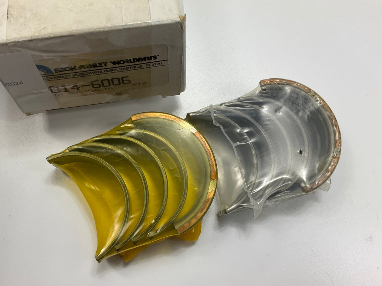 Beck Arnley 014-6006 Main Bearings STD 1974-1987 VW Audi 1.5L 1.6L 1.7L 1.8L