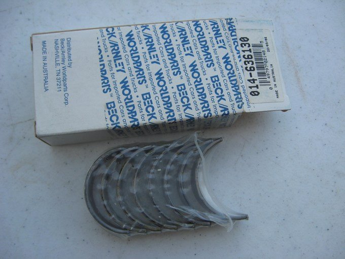Beck Arnley 014-6361-30 Rod Bearings .030'' 84-97 Toyota 4AF 4AFE 1.5L 1.6L