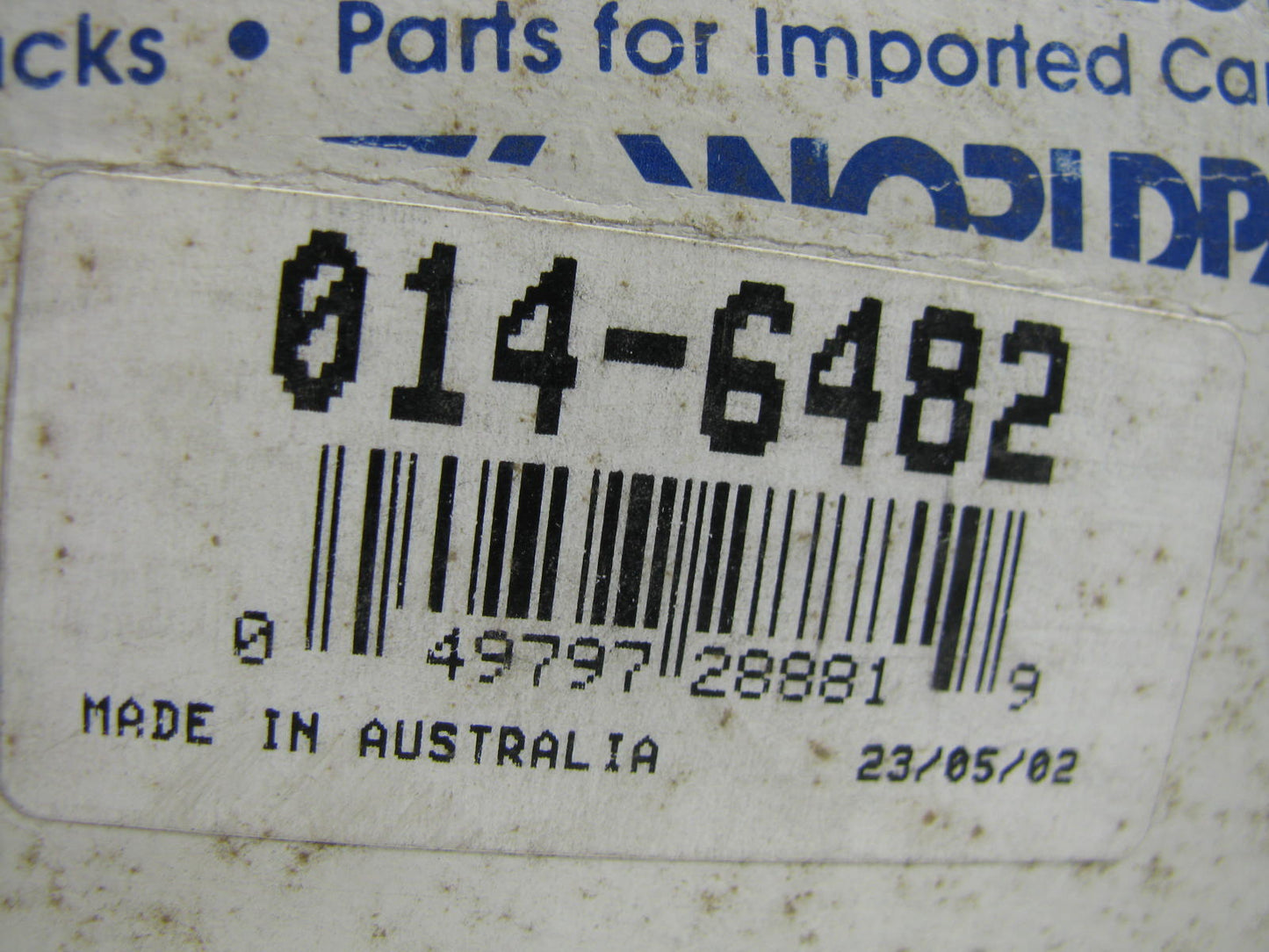 Beck Arnley 014-6482 Engine Main Bearings - Standard 1987-94 Mitsubishi 3.0L-V6