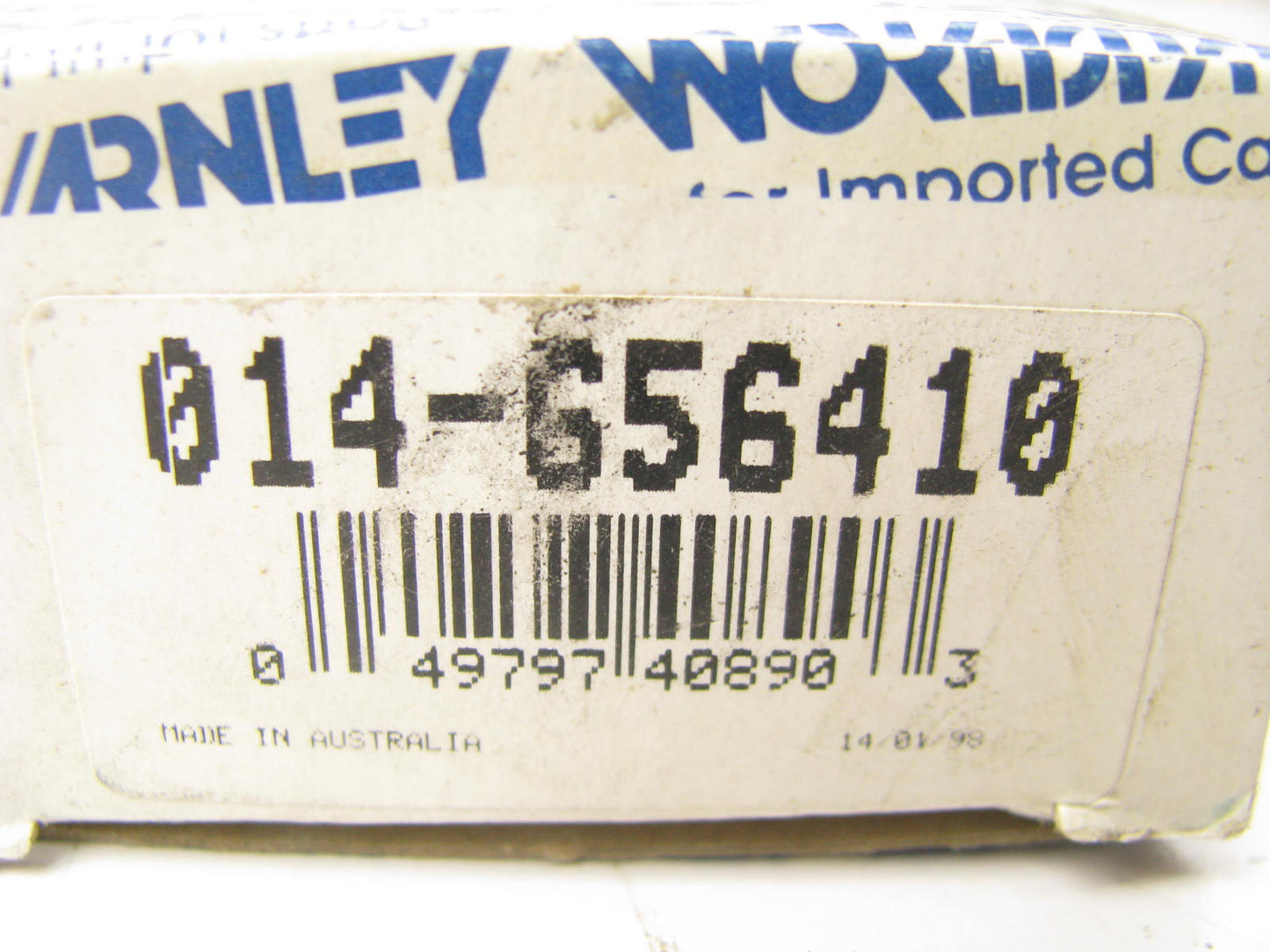 Beck Arnley 014-656410 Rod Bearings .010'' 1993-1997 Toyota 1.8L 2.2L 7AFE