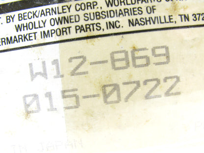 Beck Arnley 015-0722 Engine Cam Bearings For 1971-1992 Toyota Land Cruiser