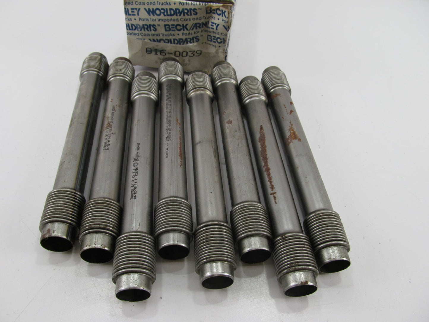 Beck Arnley 016-0039 Engine Push Rod Tube For 1966-78 Volkswagen H4 - 8/Pack