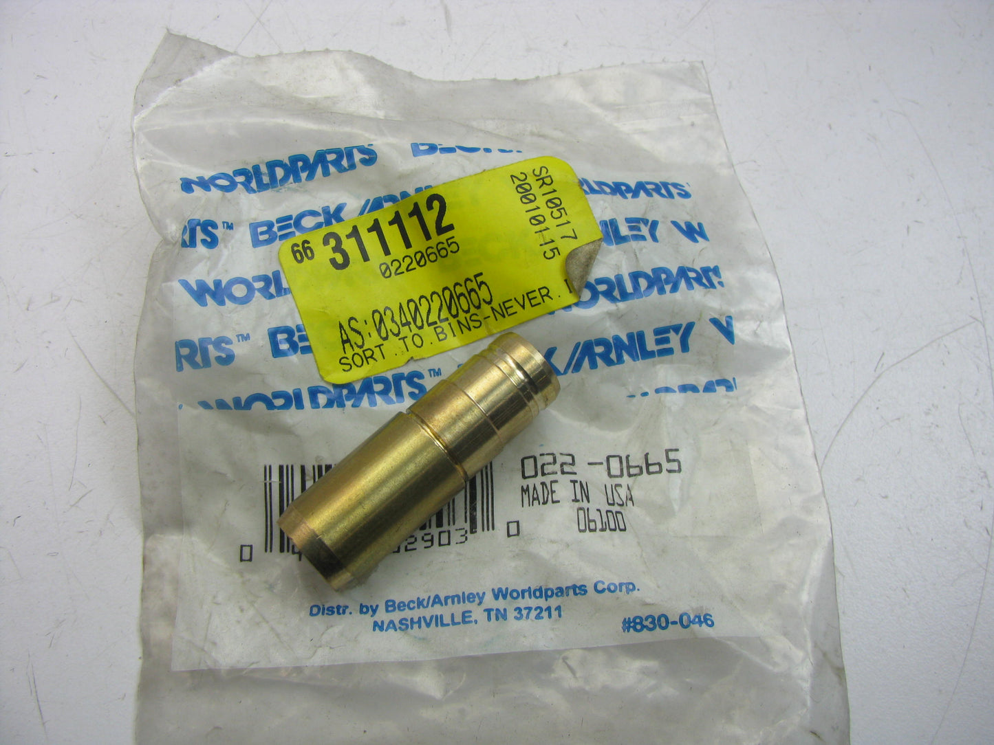 Beck Arnley 022-0665 Engine Valve Guide